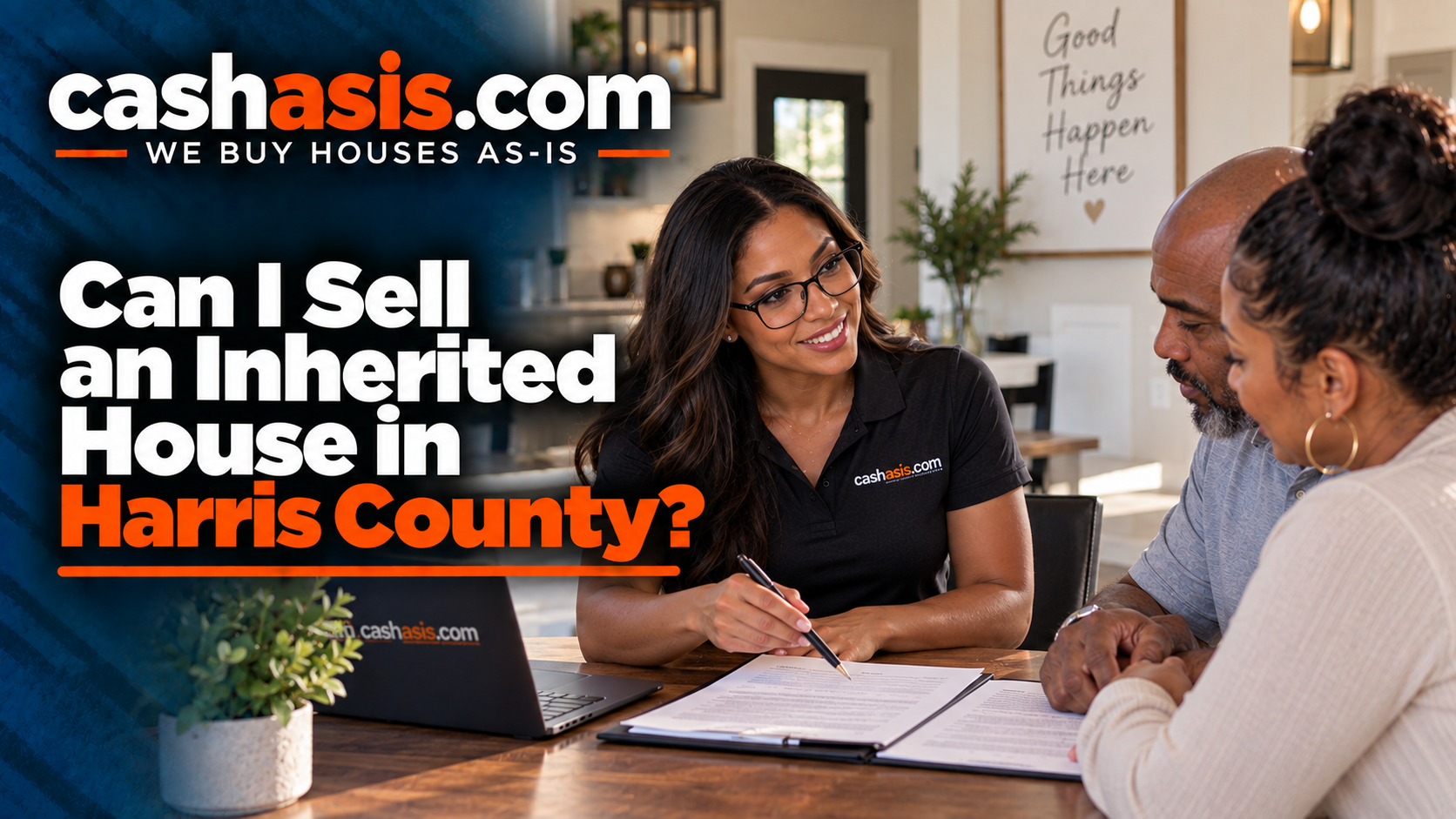 Selling an inherited house in Harris County
